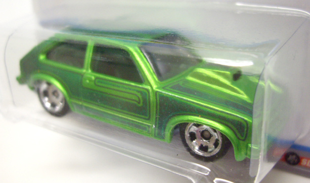 画像: 2014 COOL CLASSICS 【1976 CHEVY CHEVETTE】 SPEC.FROST GREEN/RS (台紙のOTTOがオレンジ）