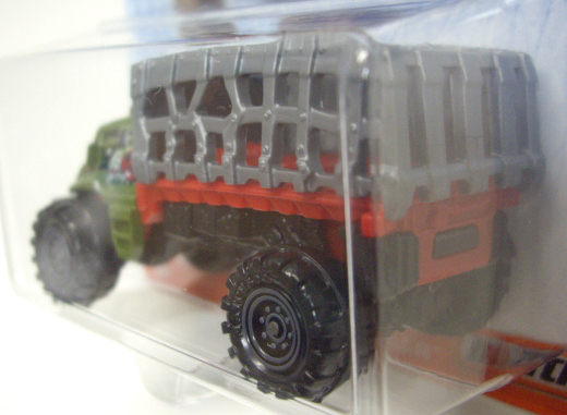 画像: 2015 MATCHBOX "JURASSIC WORLD" 【MAULER HAULER】 OLIVE-RED (NEW CAST)