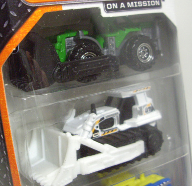 画像: 2014 MATCHBOX 5PACK  【CONSTRUCTION ZONE】 Mound Mover/Ground Breaker/Ground Grinder/Skidster(EX)/All Terrain Crane