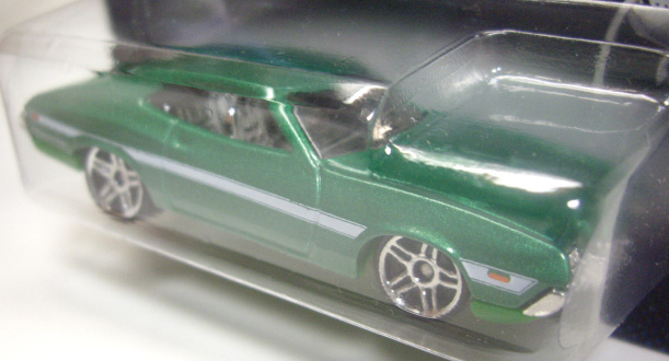 画像: 2015 WALMART EXCLUSIVE - FAST & FURIOUS （ワイルドスピード）【'72 FORD GRAND TORINO SORT】 GREEN/PR5 (前回とホイール違い）