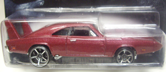 画像: 2015 WALMART EXCLUSIVE - FAST & FURIOUS （ワイルドスピード）【'69 DODGE CHARGER DAYTONA】 MAROON/O5 (前回より色が薄く・サイド下にTAMPO)