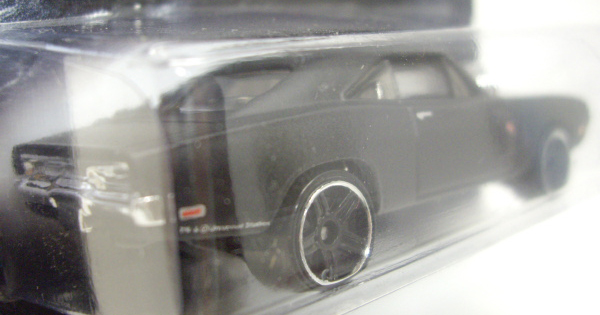 画像: 2015 WALMART EXCLUSIVE - FAST & FURIOUS （ワイルドスピード）【'70 DODGE CHARGER】 FLAT BLACK/PR5 (マットブラック・リアサイドにTAMPO）