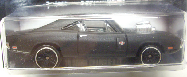 画像: 2015 WALMART EXCLUSIVE - FAST & FURIOUS （ワイルドスピード）【'70 DODGE CHARGER】 FLAT BLACK/PR5 (マットブラック・リアサイドにTAMPO）