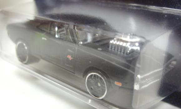 画像: 2015 WALMART EXCLUSIVE - FAST & FURIOUS （ワイルドスピード）【'70 DODGE CHARGER】 FLAT BLACK/PR5 (マットブラック・リアサイドにTAMPO）