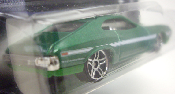 画像: 2015 WALMART EXCLUSIVE - FAST & FURIOUS （ワイルドスピード）【'72 FORD GRAND TORINO SORT】 GREEN/PR5 (前回とホイール違い）