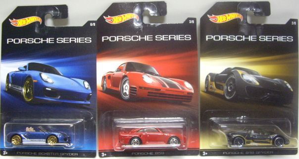 画像: 2015 PORSCHE ANNIVERSARY 【8種セット】(PORSCHE 914-6, BOXSTER SPYDER, 918 SPYDER, CARRERA GT, 917K, 935-78, 959, 993 GT2）