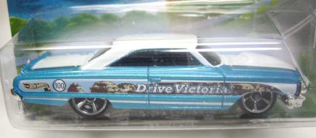 画像: 2015 WALMART EXCLUSIVE - HW ROAD TRIPPIN' 【CUSTOM '64 GALAXIE 500】 LT.BLUE-WHITE/MC5