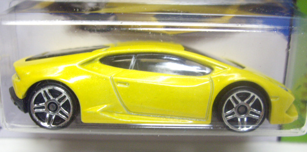 画像: 【LAMBORGHINI HURACAN LP 610-4】　YELLOW/PR5 (NEW CAST) (インターナショナル・ショートカード) 