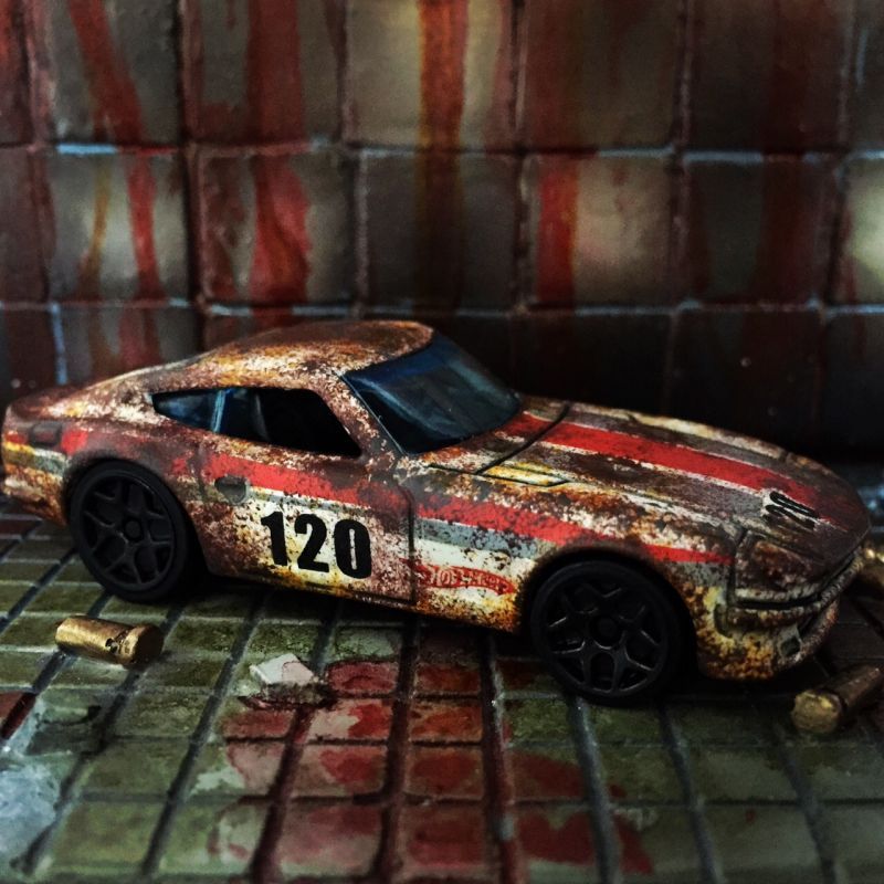 画像: PRE-ORDER HELLS DEPT 2015 【DATSUN 240Z (カスタム塗装品）】 サビ塗装VER.（送料サービス適用外）(入荷日未定）