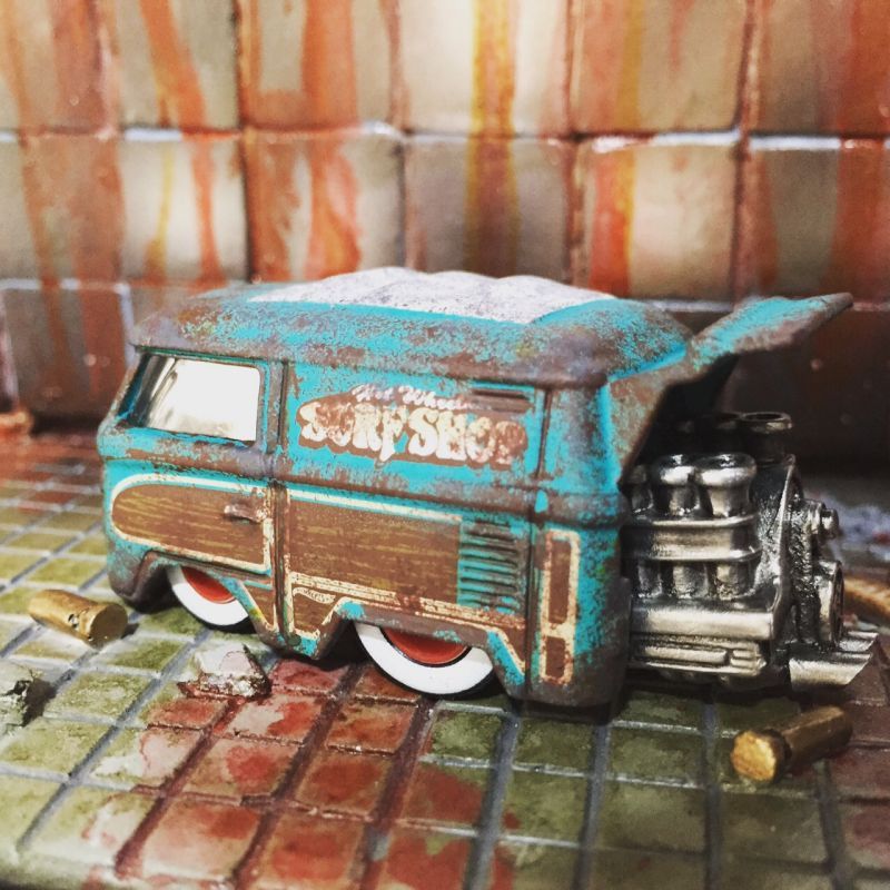 画像: PRE-ORDER HELLS DEPT 2015 【EVWO PARTS KOOL KOMBI (完成品）】 サビ塗装VER.1(限定1台）（送料サービス適用外）