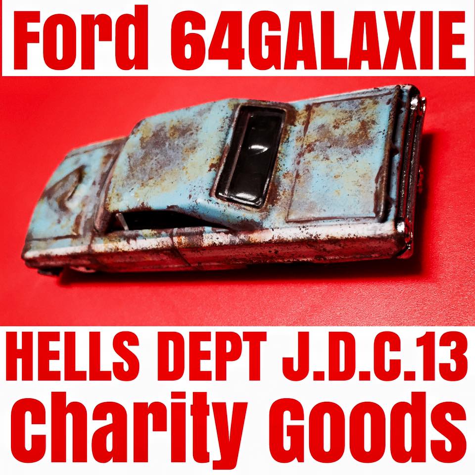 画像: PRE-ORDER HELLS DEPT 2015 【FORD '64 GALAXIE (完成品）】 サビ塗装VER.1(限定12台）（送料サービス適用外）