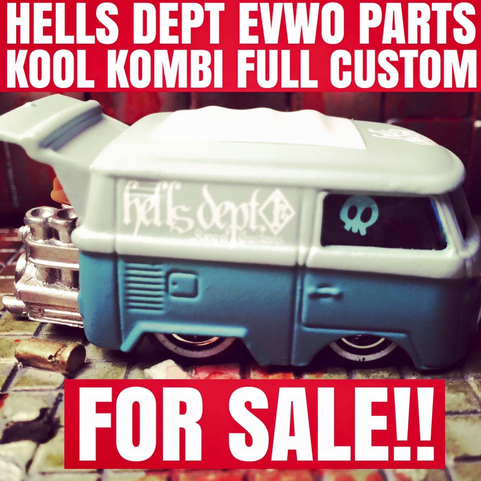 画像: PRE-ORDER HELLS DEPT 2015 【EVWO PARTS KOOL KOMBI FULL CUSTOM (完成品）】 (限定1台）（送料サービス適用外）