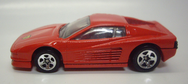 画像: LOOSE - 1996 TARGET EXCLUSIVE THEN & NOW COLLECTION 【FERRARI TESTAROSSA】　RED/5SP