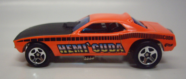 画像: LOOSE - 1995 FAO SCHWARZ EXCLUSIVE THE HISTORY OF HW III RACING 【'70 HEMI BARRACUDA】　NEON ORANGE/5SP