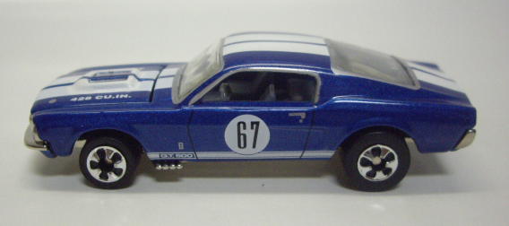 画像: LOOSE - 1995 FAO SCHWARZ EXCLUSIVE THE HISTORY OF HW III RACING 【'67 MUSTANG】　BLUE/BW