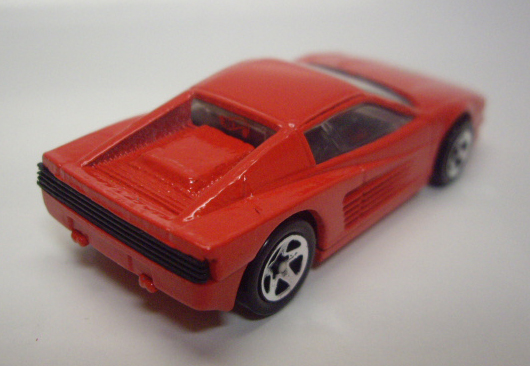 画像: LOOSE - 1996 TARGET EXCLUSIVE THEN & NOW COLLECTION 【FERRARI TESTAROSSA】　RED/5SP