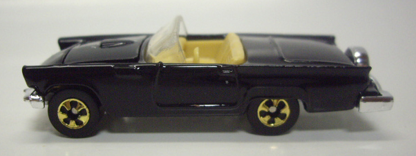 画像: LOOSE - 1997 FAO SCHWARZ EXCLUSIVE GOLD SERIES COLLECTION III 【FORD THUNDERBIRD CONVERTIBLE】　BLACK/BW (CORGI CAST)