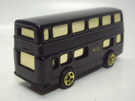 画像: LOOSE - 1997 FAO SCHWARZ EXCLUSIVE GOLD SERIES COLLECTION III 【LONDON BUS】　BLACK/5SP (CORGI CAST)