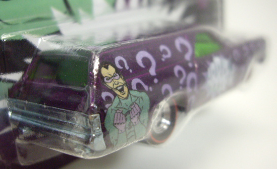 画像: 2015 POP CULTURE - DC COMIC BATMAN CLASSIC TV SERIES 【'70 CHEVELLE DELIVERY】 PURPLE/RR (RIDDLER）