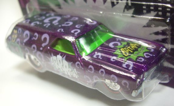 画像: 2015 POP CULTURE - DC COMIC BATMAN CLASSIC TV SERIES 【'70 CHEVELLE DELIVERY】 PURPLE/RR (RIDDLER）