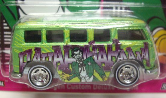 画像: 2015 POP CULTURE - DC COMIC BATMAN CLASSIC TV SERIES 【VOLKSWAGEN CUSTOM DELUXE WAGON】 LT.GREEN/RR (JOKER）