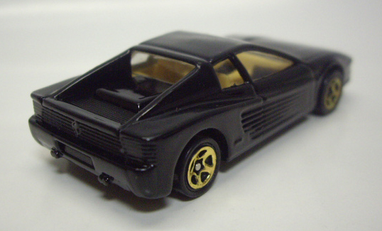 画像: LOOSE - 1997 FAO SCHWARZ EXCLUSIVE GOLD SERIES COLLECTION III 【FERRARI TESTAROSSA】　BLACK/5SP (CORGI CAST)