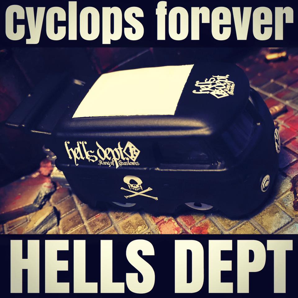 画像: PRE-ORDER HELLS DEPT 2015 【EVWO PARTS KOOL KOMBI "CYCLOPS VER." (完成品）】 (限定2台）（送料サービス適用外）