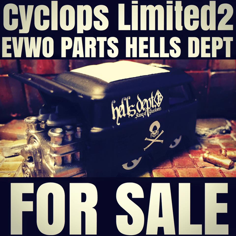 画像: PRE-ORDER HELLS DEPT 2015 【EVWO PARTS KOOL KOMBI "CYCLOPS VER." (完成品）】 (限定2台）（送料サービス適用外）