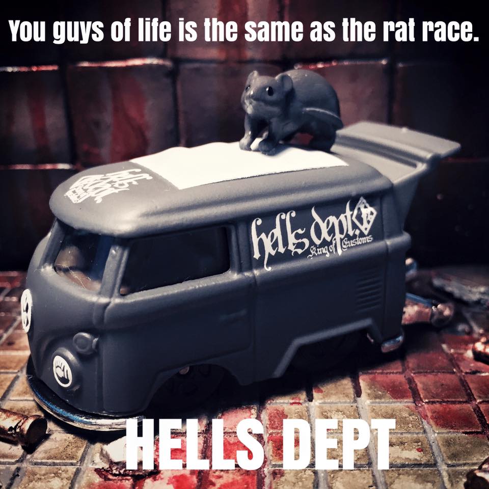 画像: PRE-ORDER HELLS DEPT 2015 【KOOL KOMBI "RAT RACE" (完成品）】 (限定2台）（送料サービス適用外）