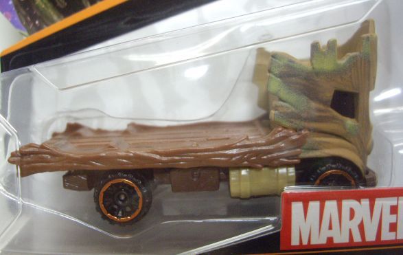 画像: 2014 HW MARVEL 【GROOT】　BROWN/OR6SP