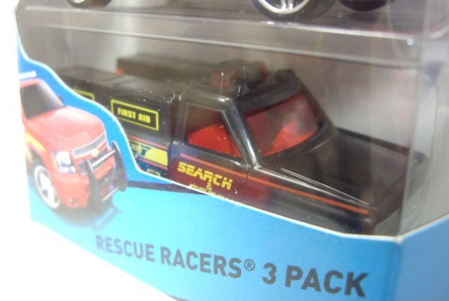 画像: 2015 HOT WHEELS 3PACK 【RESCUE RACERS】 Custom Ford Bronco / '07 Chevy Tahoe / HW Rapid Responde