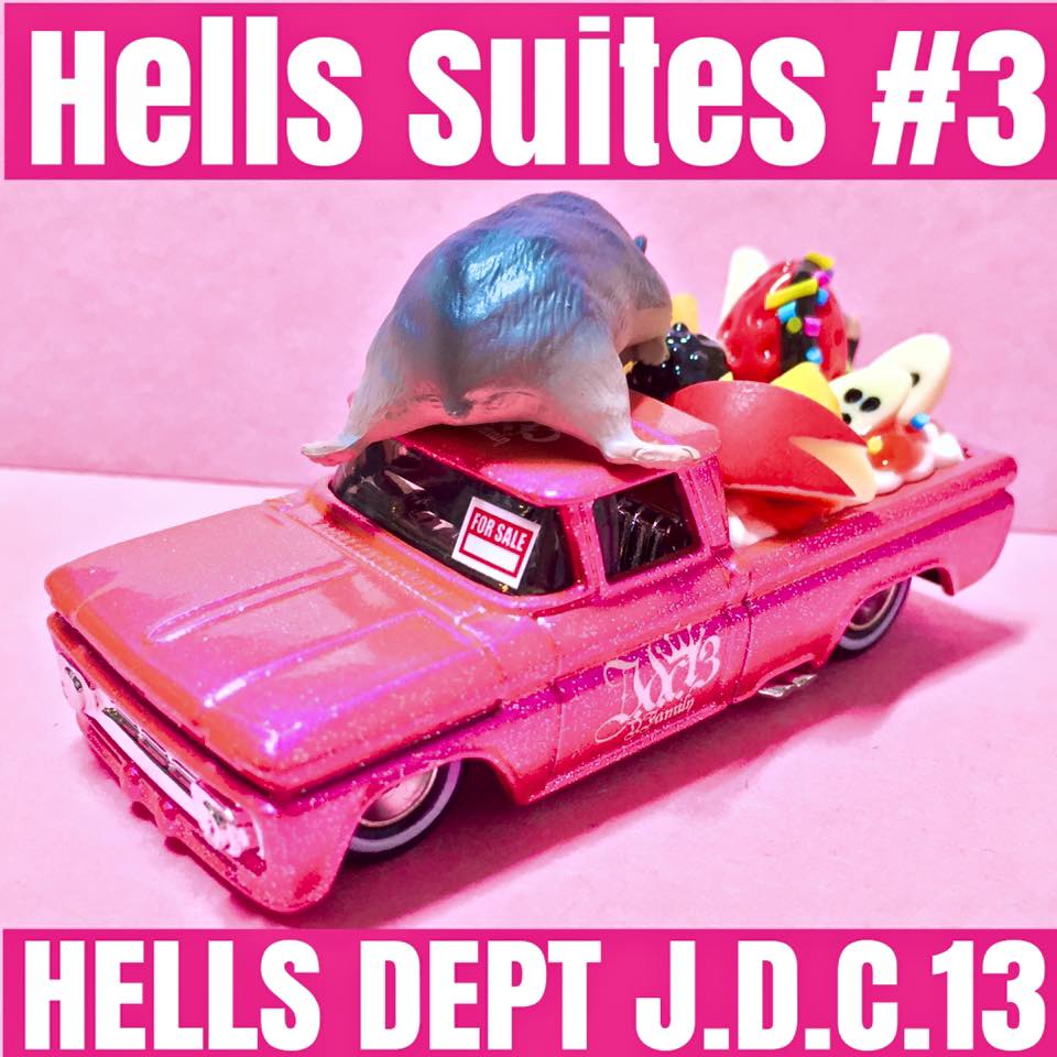 画像: PRE-ORDER HELLS DEPT 2015 J.D.C.13 【"HELLS SUITES #3" CUSTOM '62 CHEVY (完成品）】 (限定1台）（送料サービス適用外）