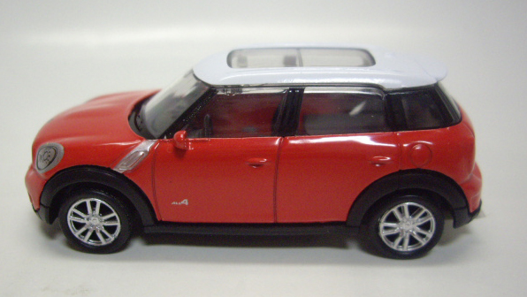 画像: 1/64 RMZ CITY 【MINI COOPER S COUNTRYMAN】 RED/RR (PULL BACK)