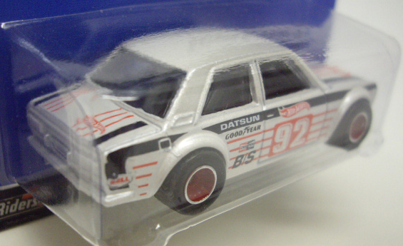 画像: 2015 HW HERITAGE - REAL RIDERS 【DATSUN BLUEBIRD 510】 WHITE/RR