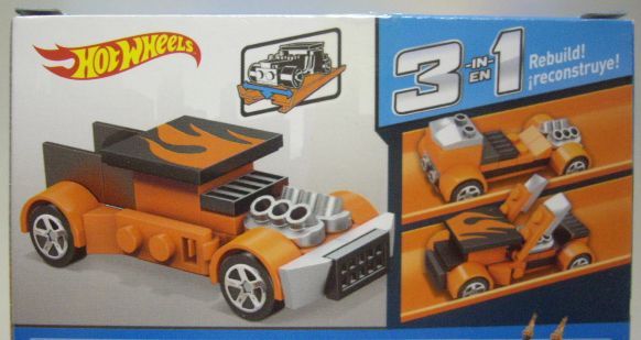 画像: MEGA BLOKS HOT WHEELS 3 in 1 【MASTER CRUSHER】　ORANGE/5SP