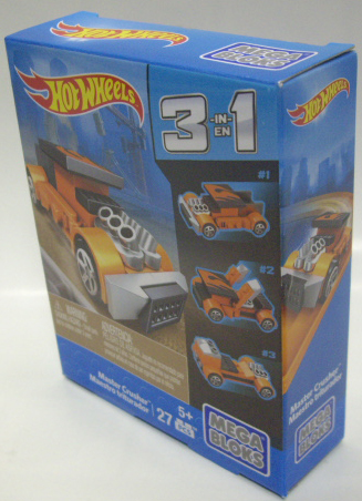 画像: MEGA BLOKS HOT WHEELS 3 in 1 【MASTER CRUSHER】　ORANGE/5SP