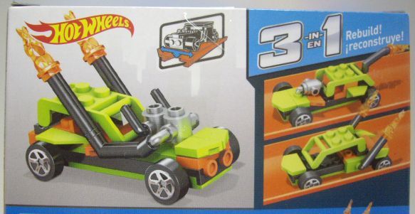 画像: MEGA BLOKS HOT WHEELS 3 in 1 【RUMBLEJACK】　LT.GREEN/5SP