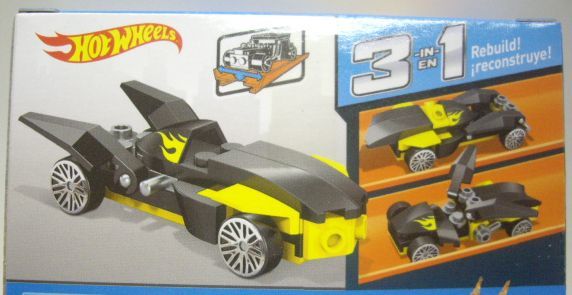 画像: MEGA BLOKS HOT WHEELS 3 in 1 【STING SHOT】　BLACK-YELLOW/LACE