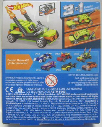 画像: MEGA BLOKS HOT WHEELS 3 in 1 【RUMBLEJACK】　LT.GREEN/5SP