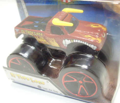 画像: 2015 MONSTER JAM includes SNAP-ON BATTLE SLAMMER! 【EL TORO LOCO】 BROWN (TRACK ACE TIRES)