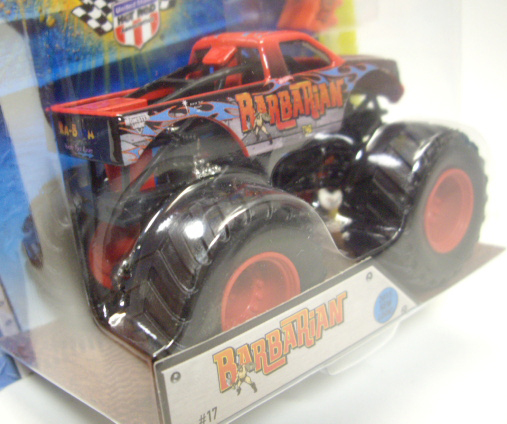 画像: 2015 MONSTER JAM includes SNAP-ON BATTLE SLAMMER! 【BARBARIAN】 RED (2015 NEW LOOK!)