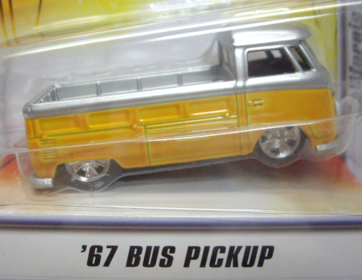 画像: 2008 1/50 CALIFORNIA LOCAL 【'67 BUS PICKUP】 SILVER-YELLOW/RR