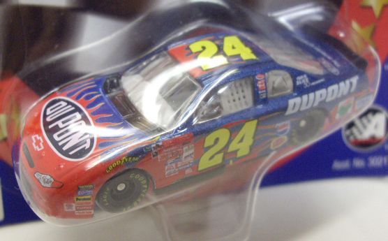 画像: 2001 ACTION - NASCAR WINNER'S CIRCLE 【"#24 DU PONT" CHEVY MONTE CARLO】　RED-BLUE (DRIVER STICKER)