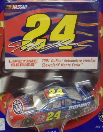 画像: 2001 ACTION - NASCAR WINNER'S CIRCLE 【"#24 DU PONT" CHEVY MONTE CARLO】　RED-BLUE (LIFETIME)