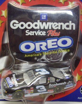 画像: 2002 ACTION - NASCAR WINNER'S CIRCLE 【"#3 GM GOODWRENCH/OREO" CHEVY MONTE CARLO】 BLACK (with 1/24 RACE HOOD)