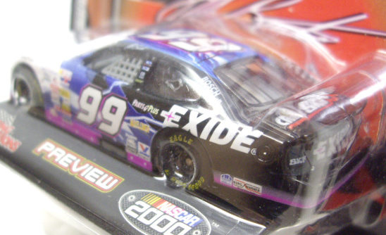 画像: 2000 RACING CHAMPIONS - NASCAR 【"#99 EXIDE" FORD TAURUS】　WHITE-BLUE-BLACK