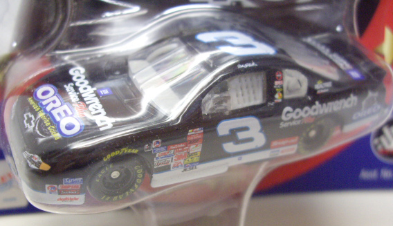 画像: 2002 ACTION - NASCAR WINNER'S CIRCLE 【"#3 GM GOODWRENCH/OREO" CHEVY MONTE CARLO】 BLACK (with 1/24 RACE HOOD)