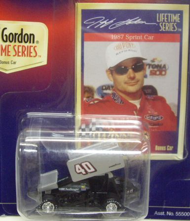 画像: 1997 KENNER - NASCAR WINNER'S CIRCLE 【"#40 1987 SPRINT CAR】　BLACK/RR