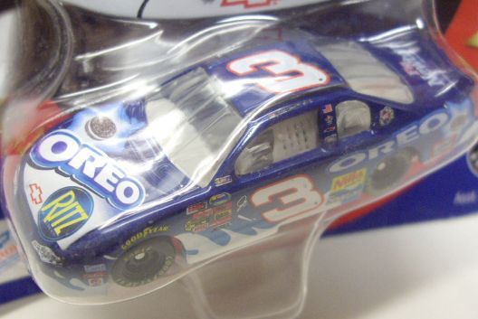 画像: 2002 ACTION - NASCAR WINNER'S CIRCLE 【"#3 OREO" CHEVY MONTE CARLO】　BLUE (with 1/24 AUTOGRAPHED HOOD)
