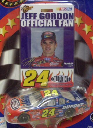 画像: 2002 ACTION - NASCAR WINNER'S CIRCLE 【"#24 DU PONT" CHEVY MONTE CARLO】　RED-BLUE (PIT PASS PREVIEW)